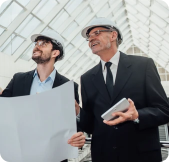 Apoio a arquitetos, engenheiros e construtoras