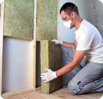 Isolamento de moradias e prédios